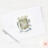 Sticker Rond Escudo Urbano (kaki) (Enveloppe)