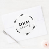 Sticker Rond Espace OHM (Enveloppe)