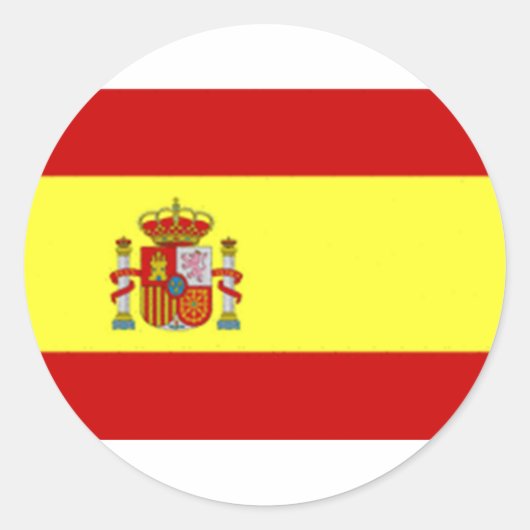 Sticker Rond Espagne (Devant)