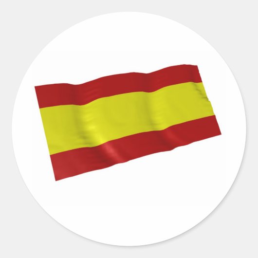 Sticker Rond espagne (Devant)