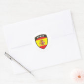 Sticker Rond Espagne (Enveloppe)