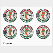 Sticker Rond Espelette - Ezpeleta (Feuille)