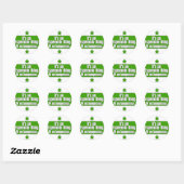 Sticker Rond EsperantoThing (Feuille)