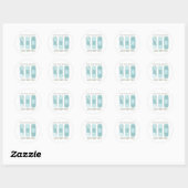 Sticker Rond Espérons Que Vos Boos Boos S'Amélioreront (Feuille)