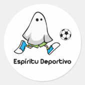 Sticker Rond Espiritu Deportivo (Devant)