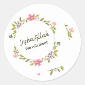 Sticker Rond Espoir de Rencontre (Devant)