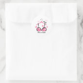 Sticker Rond Espoir D'Une Solution (Sac)
