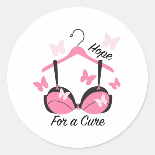 Sticker Rond Espoir D'Une Solution (Devant)