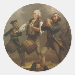 Sticker Rond Esprit de 76