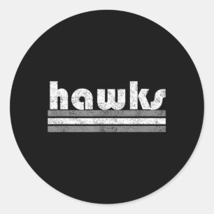Sticker Rond Esprit de l'école des Hawks Rassemblement de pep G