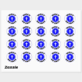 Sticker Rond Esprit Saint (Feuille)