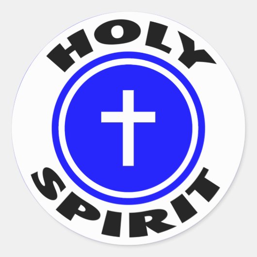 Sticker Rond Esprit Saint (Devant)