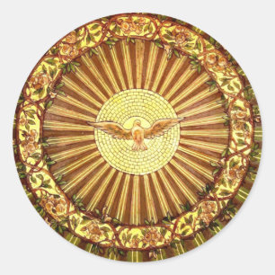 Sticker Rond Esprit Saint - Confirmation