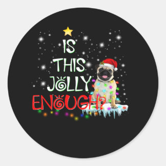 Sticker Rond Est-ce que c'est assez Jolly ?