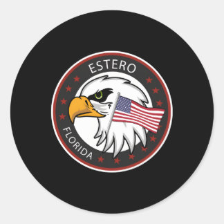Sticker Rond Estero Floride