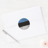 Sticker Rond Estonie (Enveloppe)