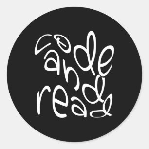 Sticker Rond Et Lisez Dyslexia Warrior Dyslexic Dyslexia Award