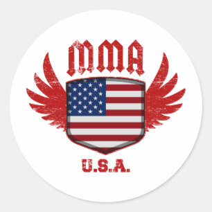 Sticker Rond États-Unis
