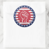 Sticker Rond Etats-Unis (Sac)