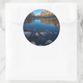 Sticker Rond États-Unis, Californie. View 2 (Sac)