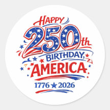 États-Unis d'Amérique 250e anniversaire patriotiqu