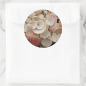 Sticker Rond États-Unis, Floride. Gros Plan Sur Père Noël Rosa (Sac)