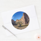 Sticker Rond États-Unis, Oregon, Smith Rock State Park (Enveloppe)