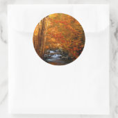 Sticker Rond États-Unis, Tennessee. Rushing Mountain Creek (Sac)