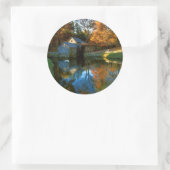 Sticker Rond États-Unis, Virginie, Blue Ridge Parkway, Mabry Mi (Sac)