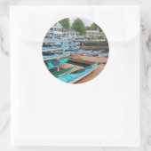 Sticker Rond États-Unis, Washington, îles San Juan (Sac)