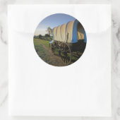 Sticker Rond États-Unis, Washington, Whitman Mission National (Sac)