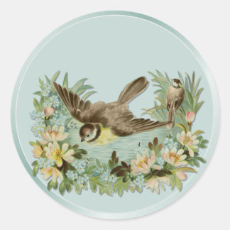 Sticker Rond Été
