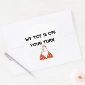 Sticker Rond Éteins (Enveloppe)