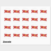 Sticker Rond Eternal Lyphe Vietnam (Feuille)