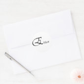 Sticker Rond Ethan (Enveloppe)