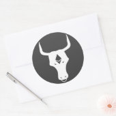 Sticker Rond Ethereum Bull (Enveloppe)