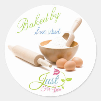 Sticker Rond Étiquettes-cadeaux de votre cuisine