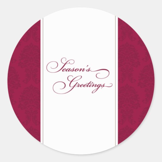 Sticker Rond Etiquettes d'enveloppe (Devant)