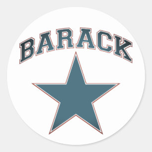 Sticker Rond étoile baraque