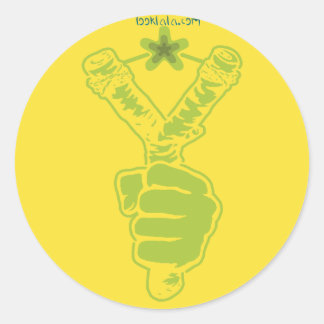 Sticker Rond étoile Y