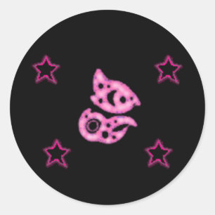 Sticker Rond Étoiles AIR GODRUNE