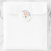 Sticker Rond Etoiles arc-en-ciel PEBBLES™ (Sac)
