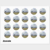 Sticker Rond être optimiste (Feuille)