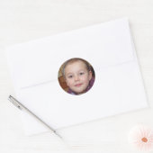 Sticker Rond Être présent (Enveloppe)
