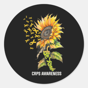 Sticker Rond Être un peu de sensibilisation à l'EFPC de tournes