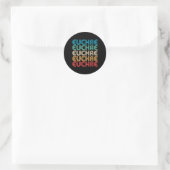 Sticker Rond Eucher pour ou (Sac)