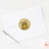 Sticker Rond Euchre chick #6 (Enveloppe)