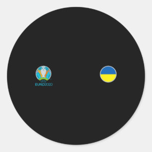 Sticker Rond Euro Uefa ukraine'