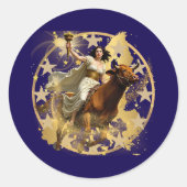 Sticker Rond Europa Aurora (Devant)