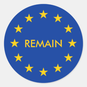 Sticker Rond Europe
